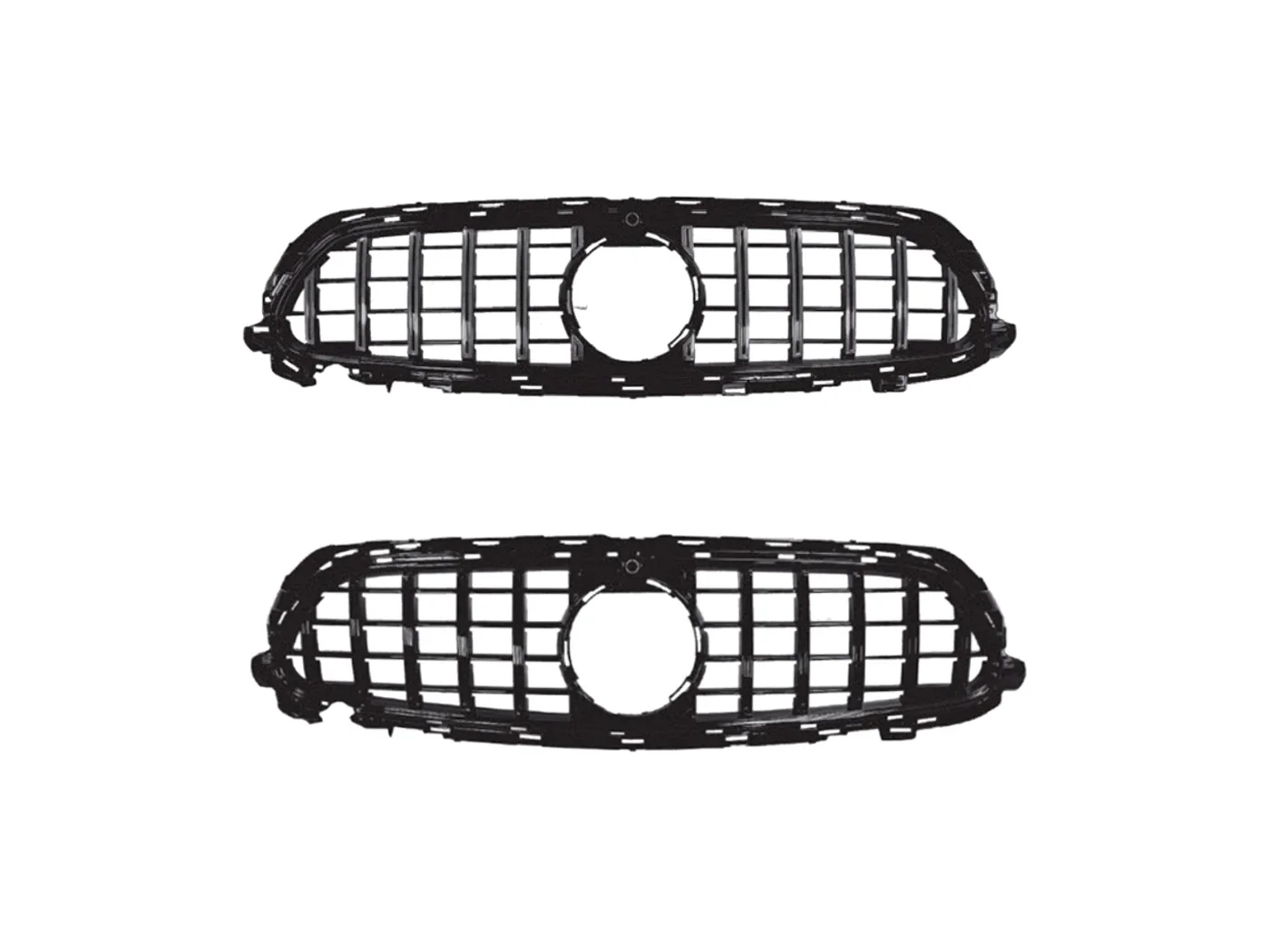 Передняя решетка из настоящего углеродного волокна B-типа с передней решеткой