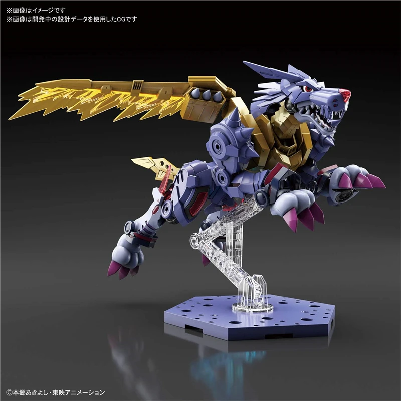 

Bandai фигурник Frs Digimon, металлическая аниме-фигурка Garurumon, Сборная модель из ПВХ, экшн-фигурка, коллекционные игрушки, подарки для детей