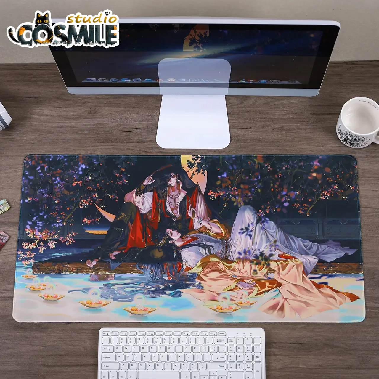 

Большой коврик для мыши с рисунком из аниме TGCF Tian Guan Ci Fu