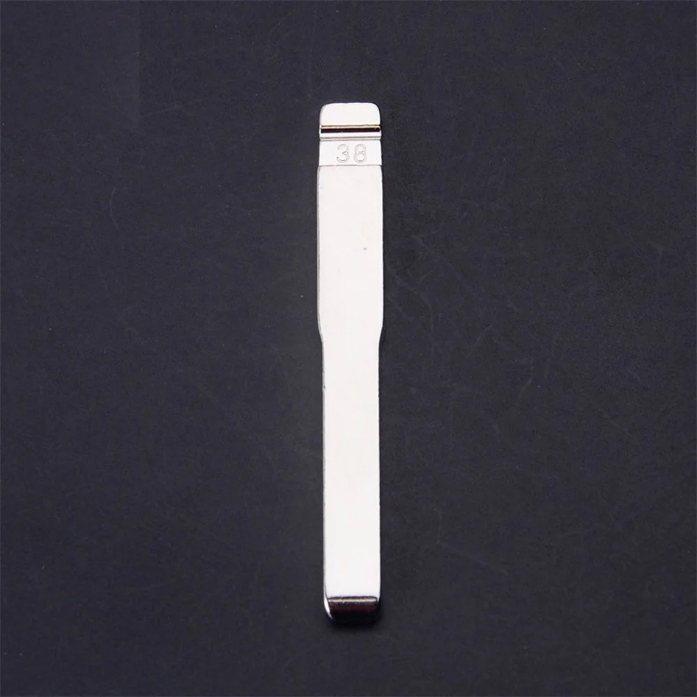 10 шт. металлический необрезанный флип KD дистанционный автомобильный ключ HU101 No.38