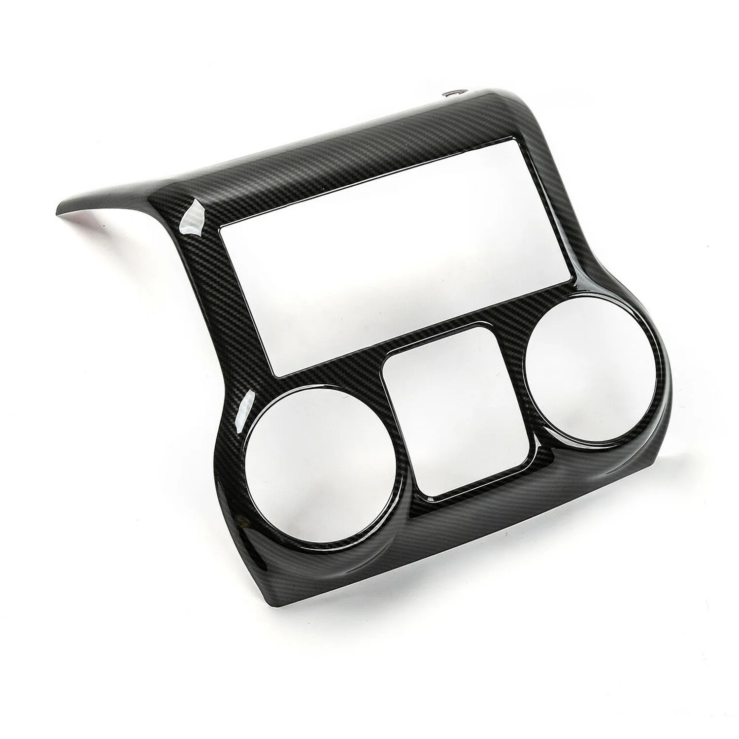 

Панель приборной панели из АБС-углеволокна и панель переключателя кондиционера, рамка панели для Jeep Wrangler JK 2011-2017