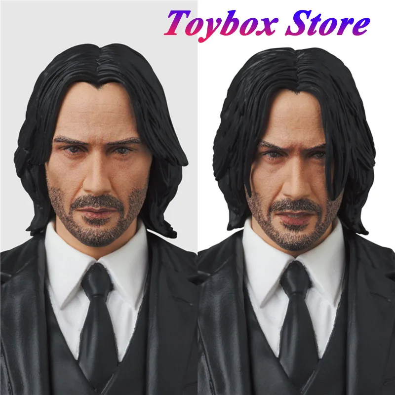 Оригинальная игрушка MEDICOM в масштабе 1/12 John Wick движущийся человек экшн-фигурка