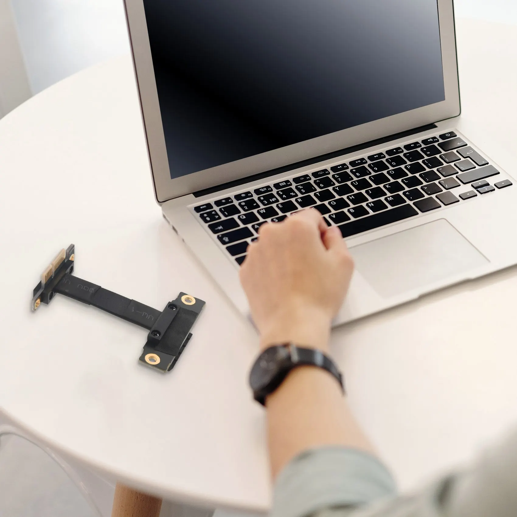 Кабель расширения PCIE X1 двойной 90 градусов PCIe 3 0 на 8 Гбит/с PCI Express 1X карта 5 см