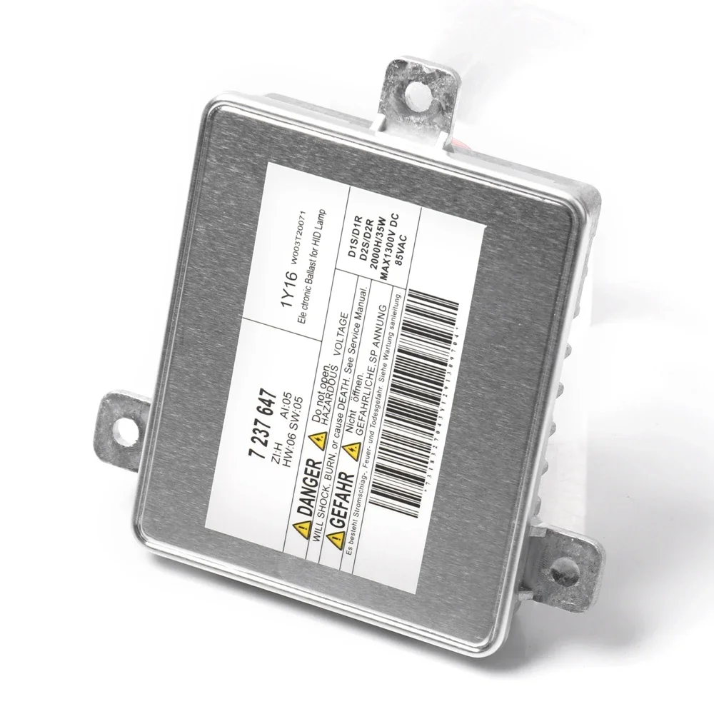 W003T20071 7237647 7 237 647 Ксеноновый балласт управления HID 35 Вт Блок зажигания D1 D2 для BMW 1