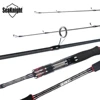 SeaKnight Brand Warg Series Carbon Fishing Rod 1.8M 1.98M 2.1M 2.4M Ceramic K-Guide Spinning Casting 2 Sections Lure Rod 1.5-45g 1