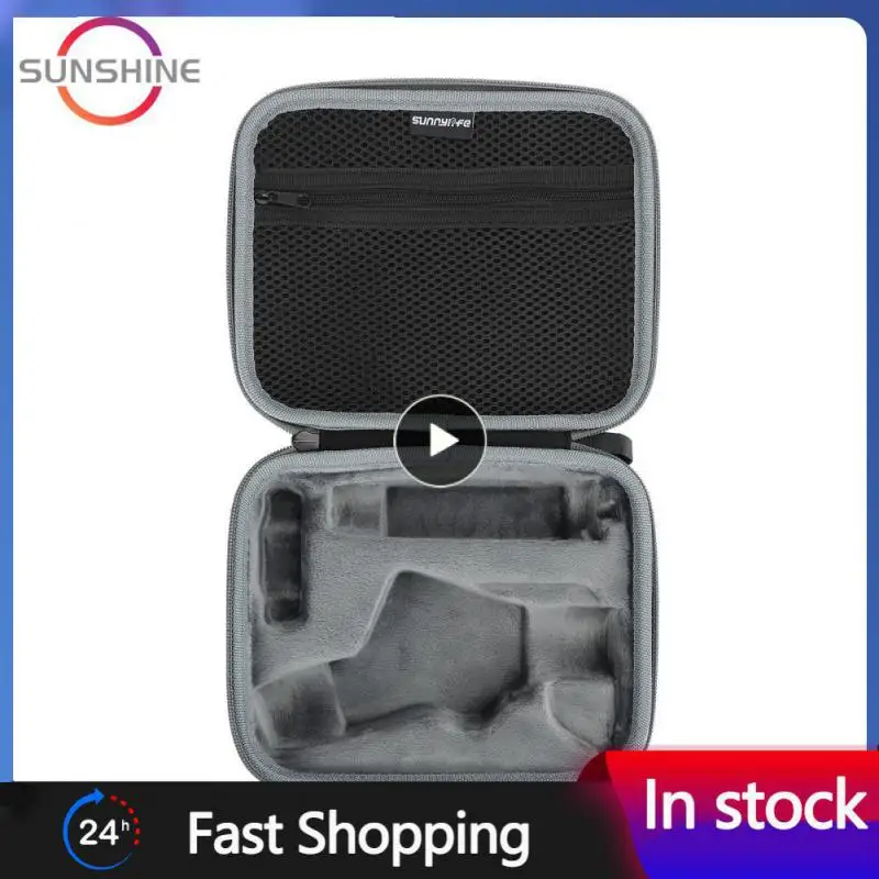 

Protable Shock Absorbing Storage Bag Carrying Case For Osmo Mobile 6 Anti-crush Handbag Storage Pouch Handheld Tripod Handheld