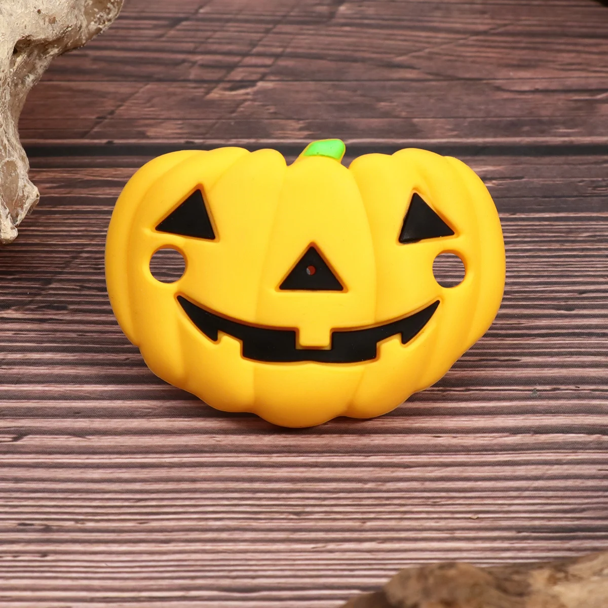 

2pcs Pacifier Silicone Novelty Pumpkin Vampires Fangs Pacifier Favors Gifts