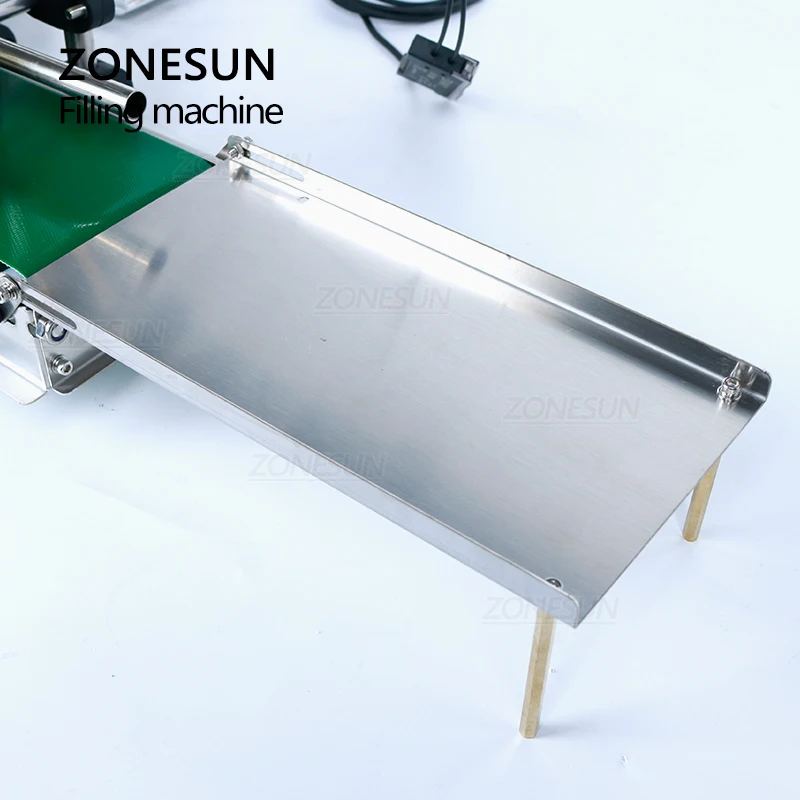 ZONESUN ZS-DPYT200L 1 2 м конвейерная лента автоматическая машина для розлива воды сока