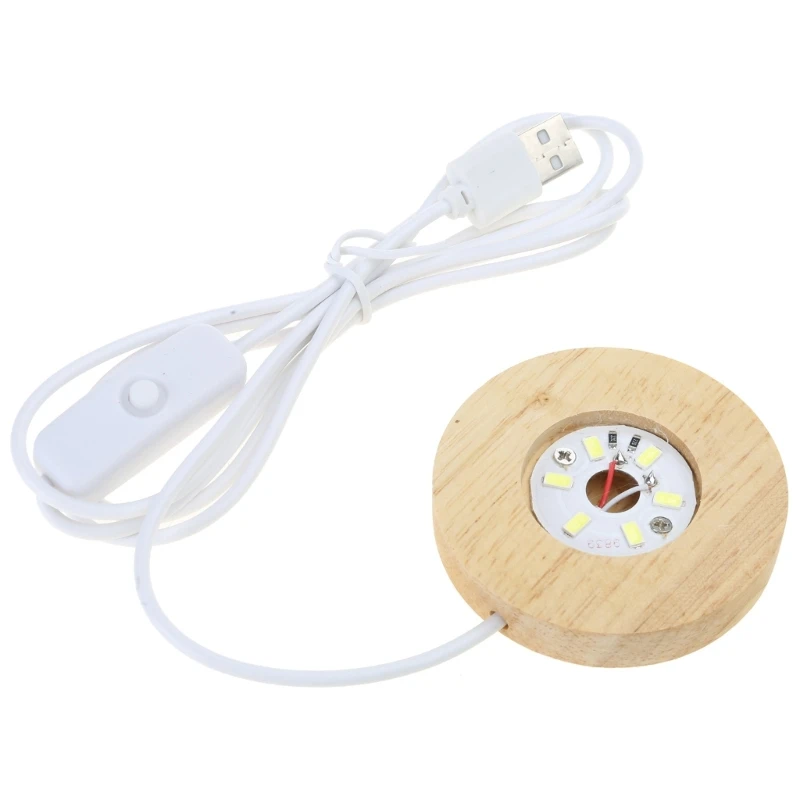 652F Смола Art Light Base для кристаллов Стеклянная художественная подставка красочного