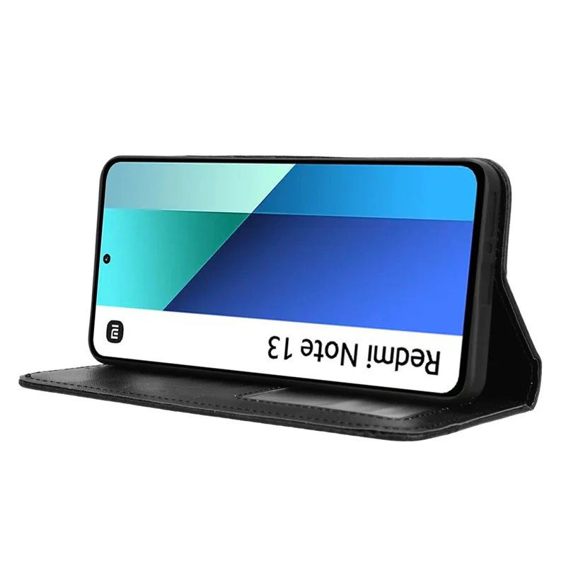 Подходит для Redmi Note 13 4G Магнитная Защитная искусственная кожа