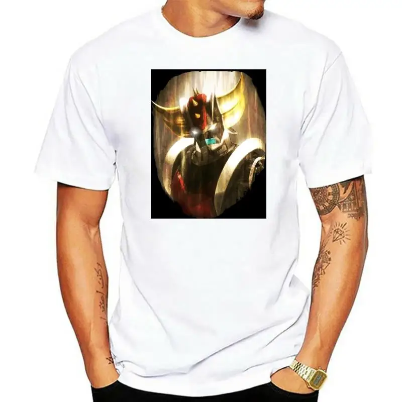 

Мужская футболка, черная футболка Goldorak, женские мужские футболки