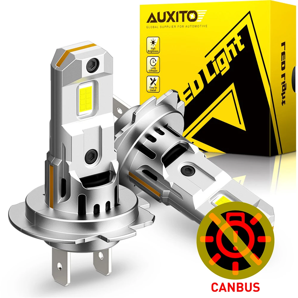 

2X GFM LED H7 Автомобильные фары Turbo Canbus без ошибок для KIA SPORTAGE RIO HYUNDAI SONATA ELANTRA MAZDA 3 6 дальнего/ближнего света 6500K 12 В