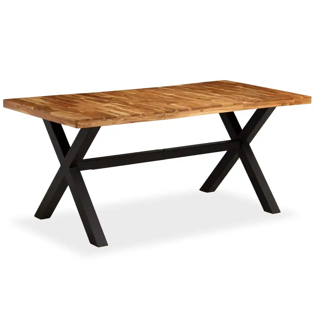 

Dining Table Solid Acacia and Mango Wood 70.9"x35.4"x29.9" Kitchen Table
