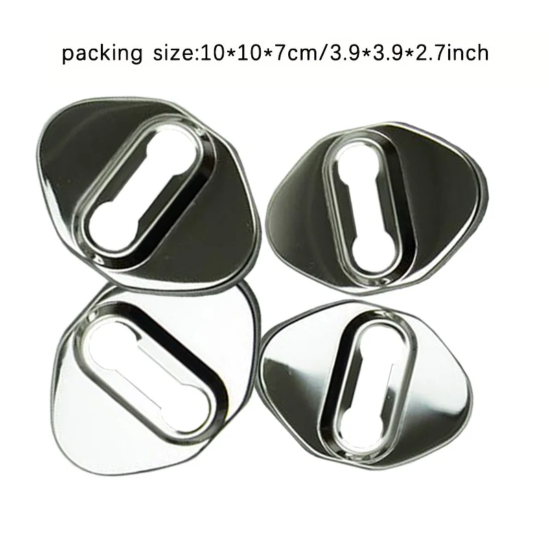 4 шт. детская Обложка из нержавеющей стали для KIA Sportage R 2010 2011 2012 2013 2014 2015 2016