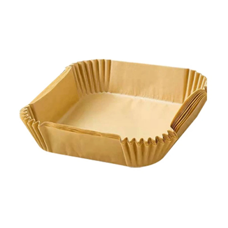 

Вкладыш для фритюрницы, вкладыши для фритюрницы одноразовые антипригарные, корзина для фритюрницы, неперфорированная квадратная бумага дл...