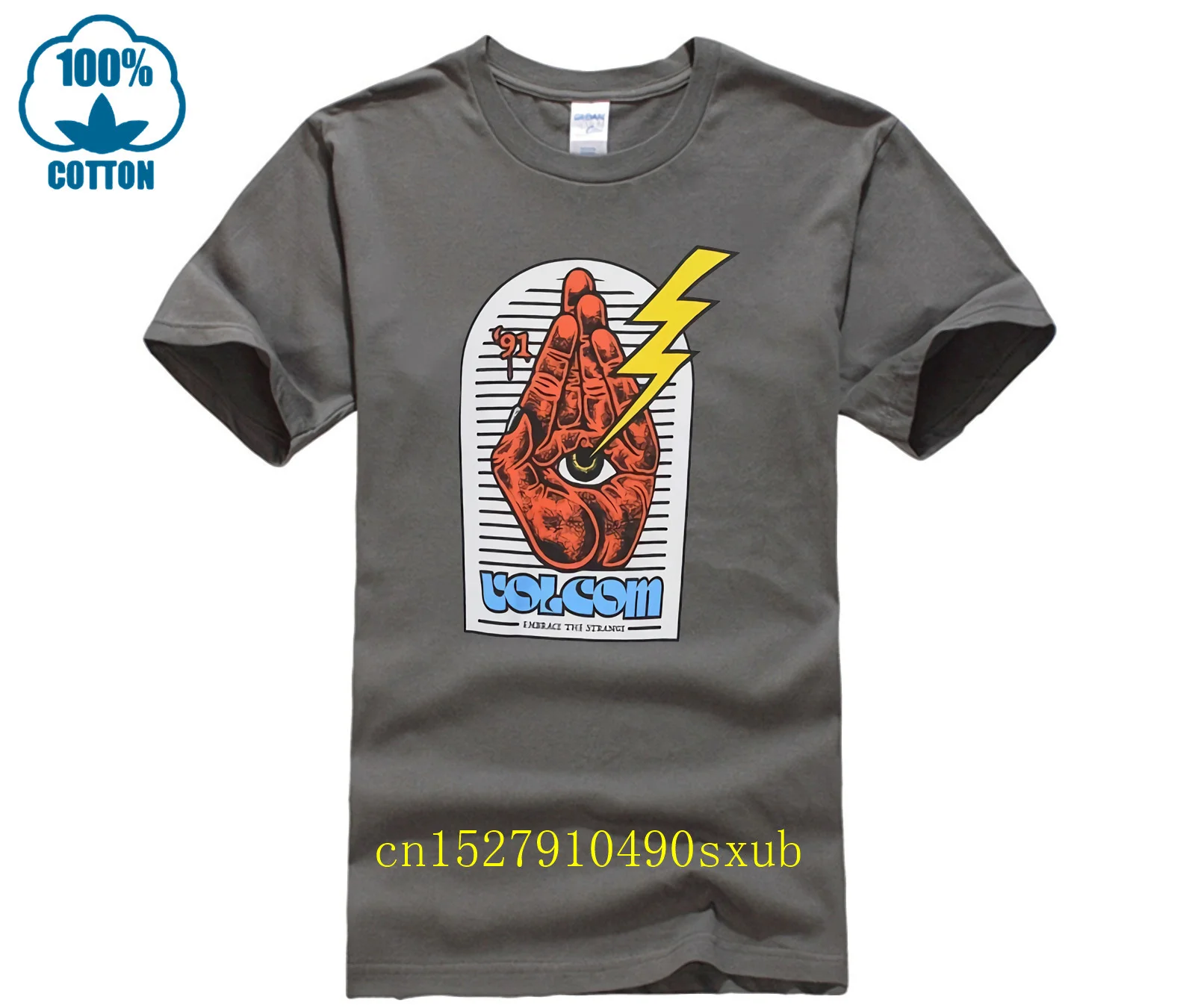 Белая футболка Volcom Eyedle Hands