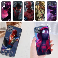 marvels super men hero iron painting phone case for iphone 12 11 pro max mini x xr xs 7 8 6s plus carcasa cover funda silicone