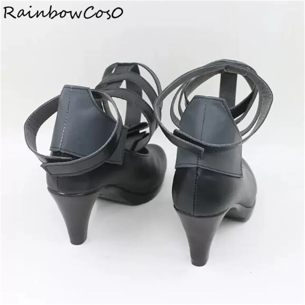 Обувь для косплея Akemi Homura Puella Magi Madoka Magica ботинки игры в искусственном стиле