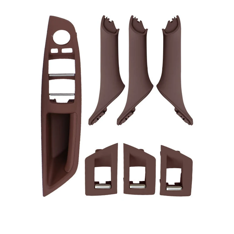 7Pcs/Lot LHD RHD For BMW 5 Series F10 F18 525 530 535 540 2010-2017 Car Interior Inner Door Handle Panel Pull Trim Cover Kit 7Pcs/Lot LHD RHD For BMW 5 Series F10 F18 525 530 535 540 2010-2017 Car Interior Inner Door Handle Panel Pull Trim Cover Kit