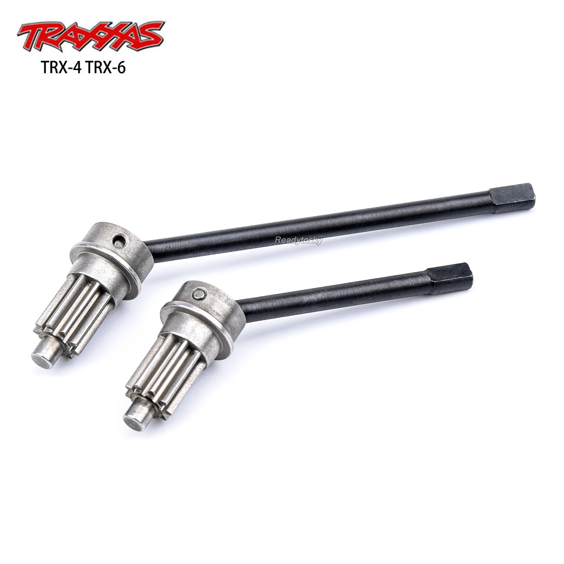

2pcs/set 1:10 Stainless Steel Front Axle CVD Drive Shaft Shafts 93.5mm/67mm For 1/10 RC TRX4 Car