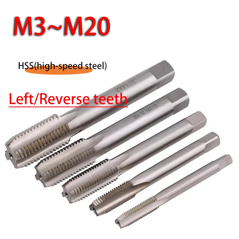 

Левый метчик HSS M3-M20