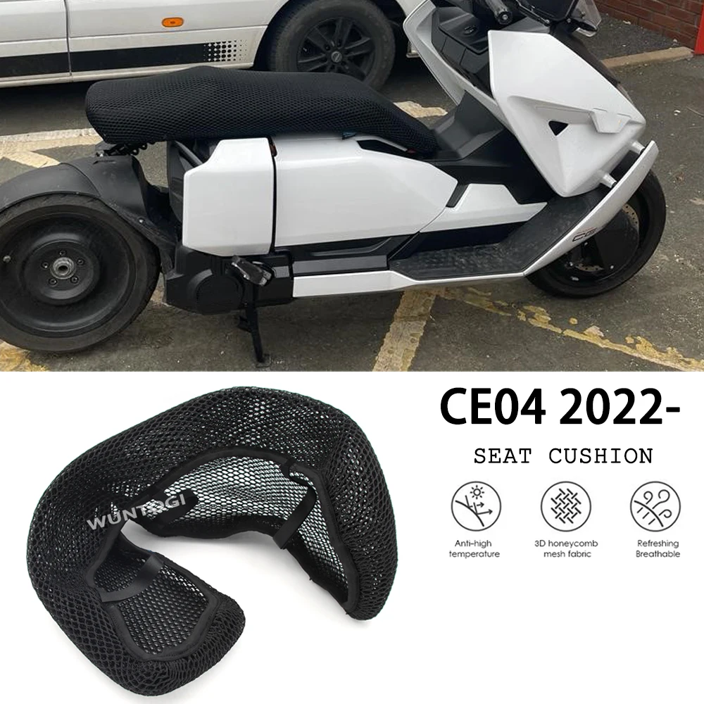 

For BMW CE04 CE 04 2022 - New Motorcycle Accessories Seat Protect Cushion Fabric Saddle Cooling Honeycomb Protection Mat