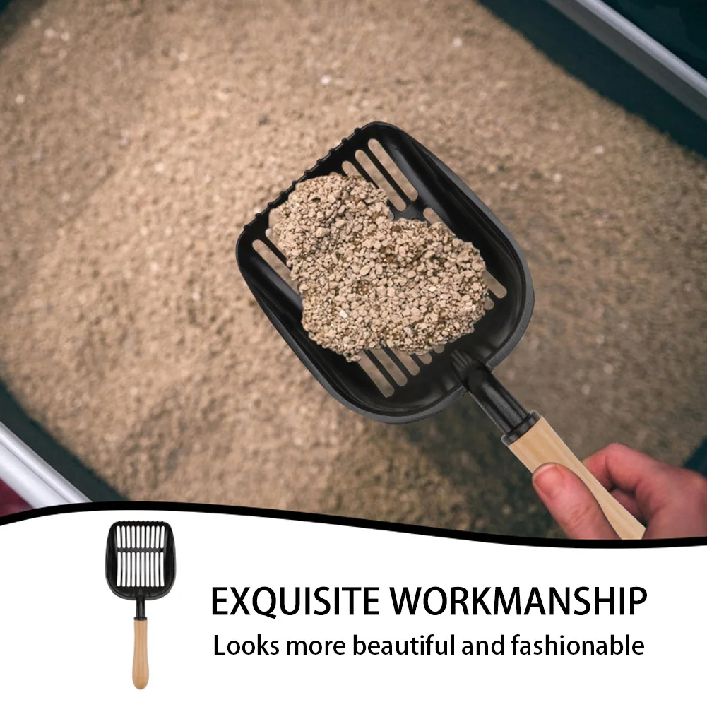 

Cat Litter Scoop Big Metal Litter Scoop For Kitty Sifter With Deep Shovel And Ergonomic Handle Made Of Heavy Duty Solid Aluminum