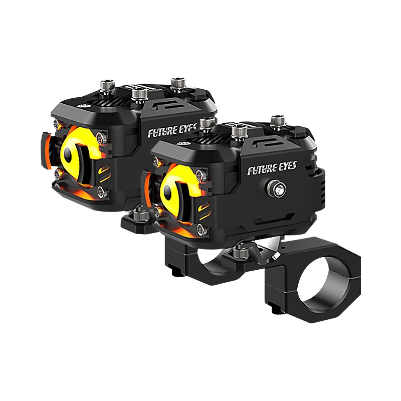 Проводной переключатель FUTURE EYES F150, Светодиодный прожектор для мотоцикла, дополнительная противотуманная фара для BMW F800, F650, 1200GS, супер яркая, высокая мощность 60 Вт