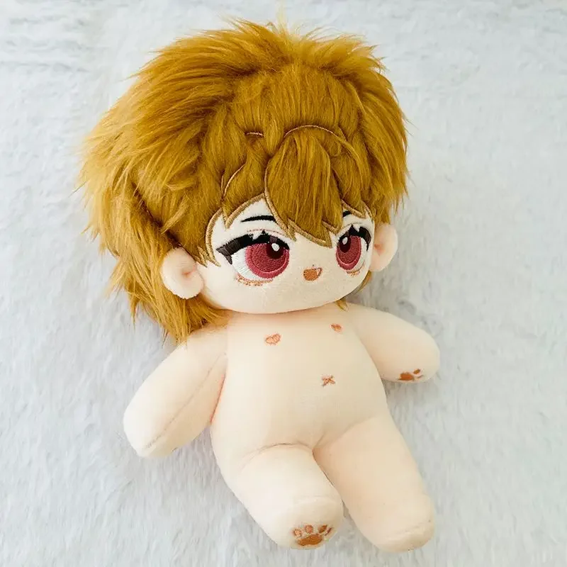 Хлопковая кукла Cavi 20 см плюшевая красивая и подходит для одевания в подарок