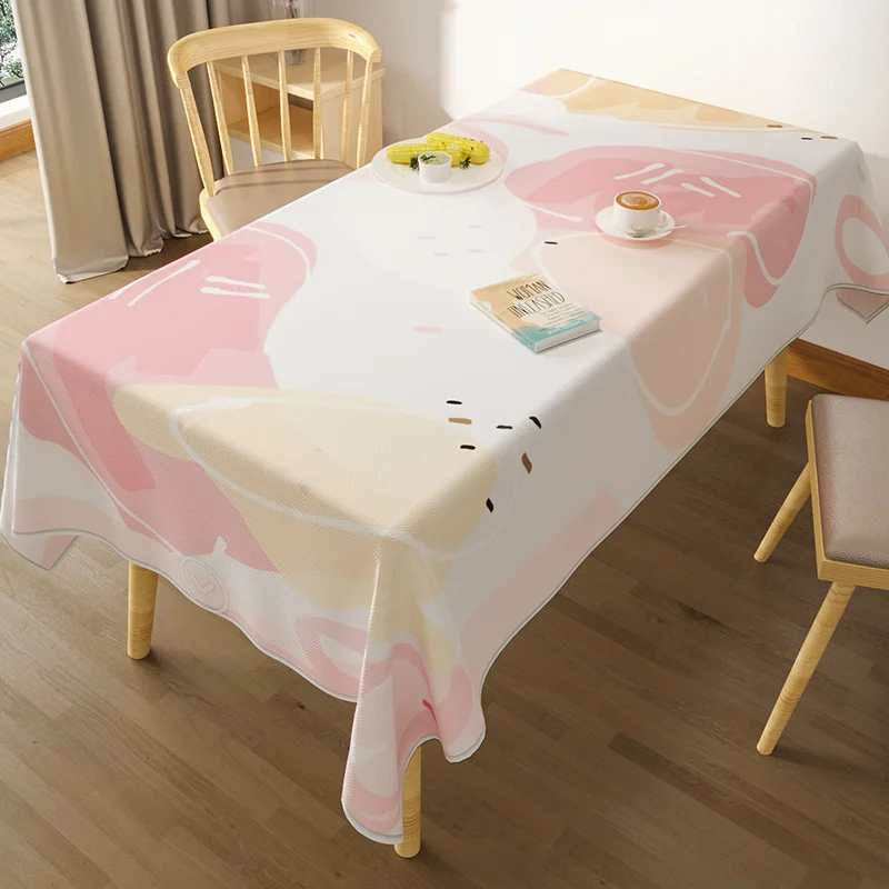 Водонепроницаемая Скатерть прямоугольная японская маленькая скатерть для