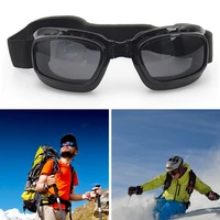 foldable riding goggles skiing motorcycle glasses anti glare anti uv sunglasses windproof protection sports goggles