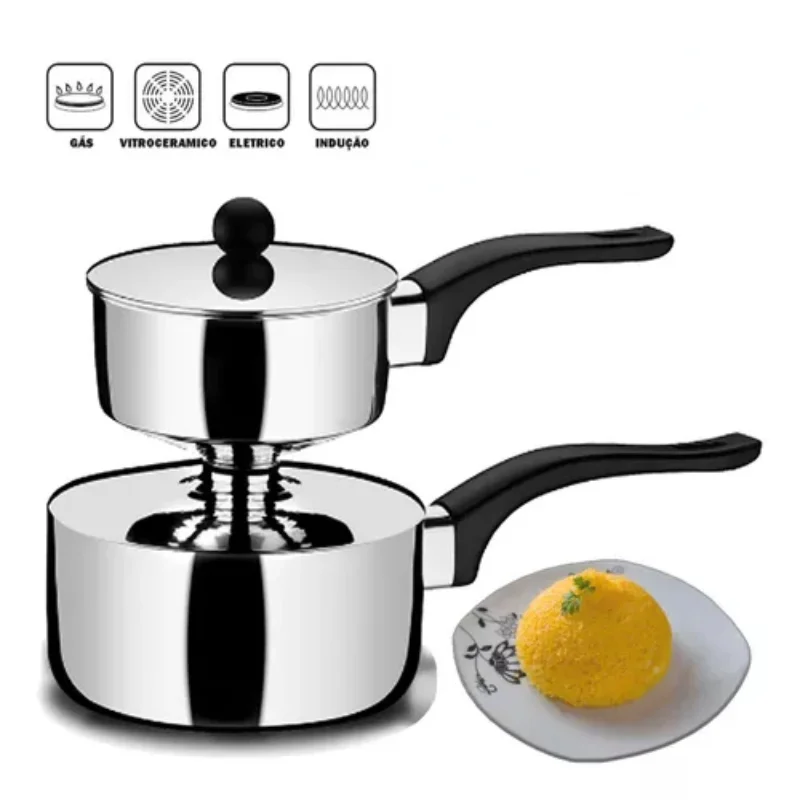 Сковородки и фридеры для выпечки Cuscuzeira nonadherinox 500 мл 16 см 2092 110