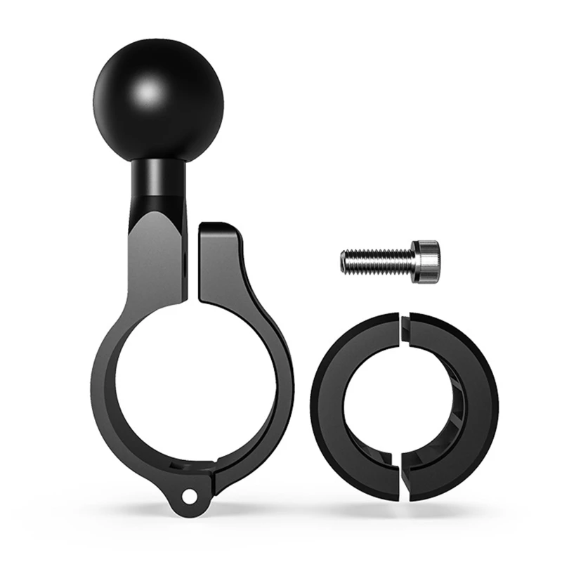 

Motorbike Bike Fixed Bracket 25mm Ball Head Adapter Handlebar Mirror Holder Base Aluminum Alloy Bracket