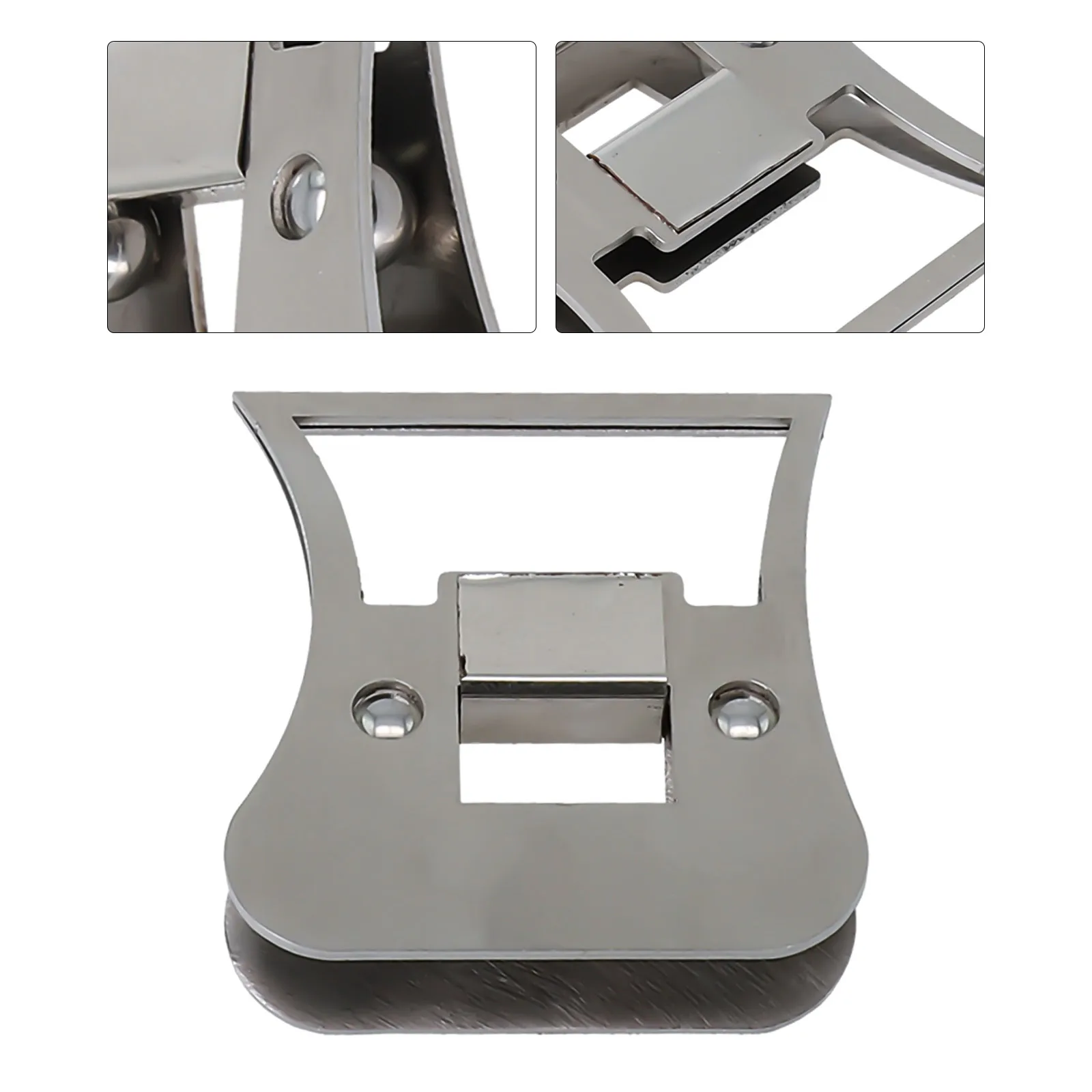 

For Fishing Fishing Equipment Feather Clip Stainless Steel 50*43.5*11mm Not Easily Rusted Replacement Part High Quality