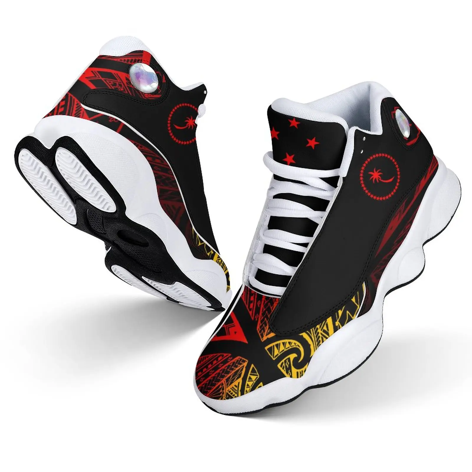 Custom Ball Sports Team Logo Men's Basketball Sports Shoes