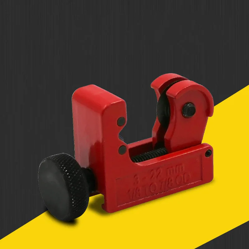 

Резак для труб, режущий инструмент, резак для труб 3-16/3-22 мм, резак для медных, латунных, алюминиевых, пластиковых труб, Сантехнический инстру...