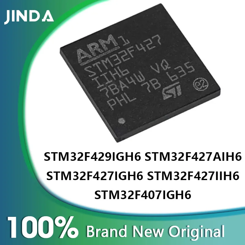 

Чип STM32F407IGH6 STM32F427IIH6 STM32F427IGH6 STM32F427AIH6 STM32F429IGH6 STM32F407 STM32F427 STM32F429 STM32F STM32 STM IC MCU