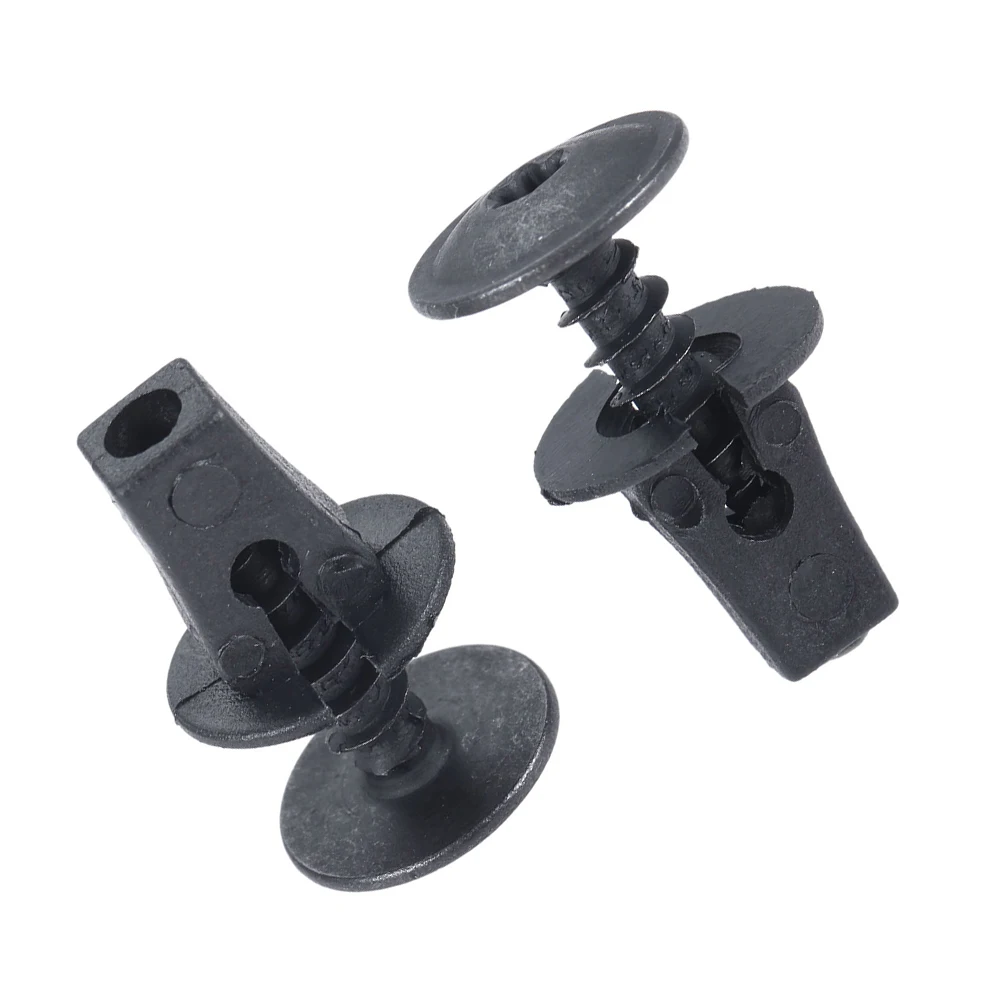 

None Retainer Clip Screw Bolt Truck 10 Sets Black Car Parts Exterior Accessories Fastener Fender Clip N90974701