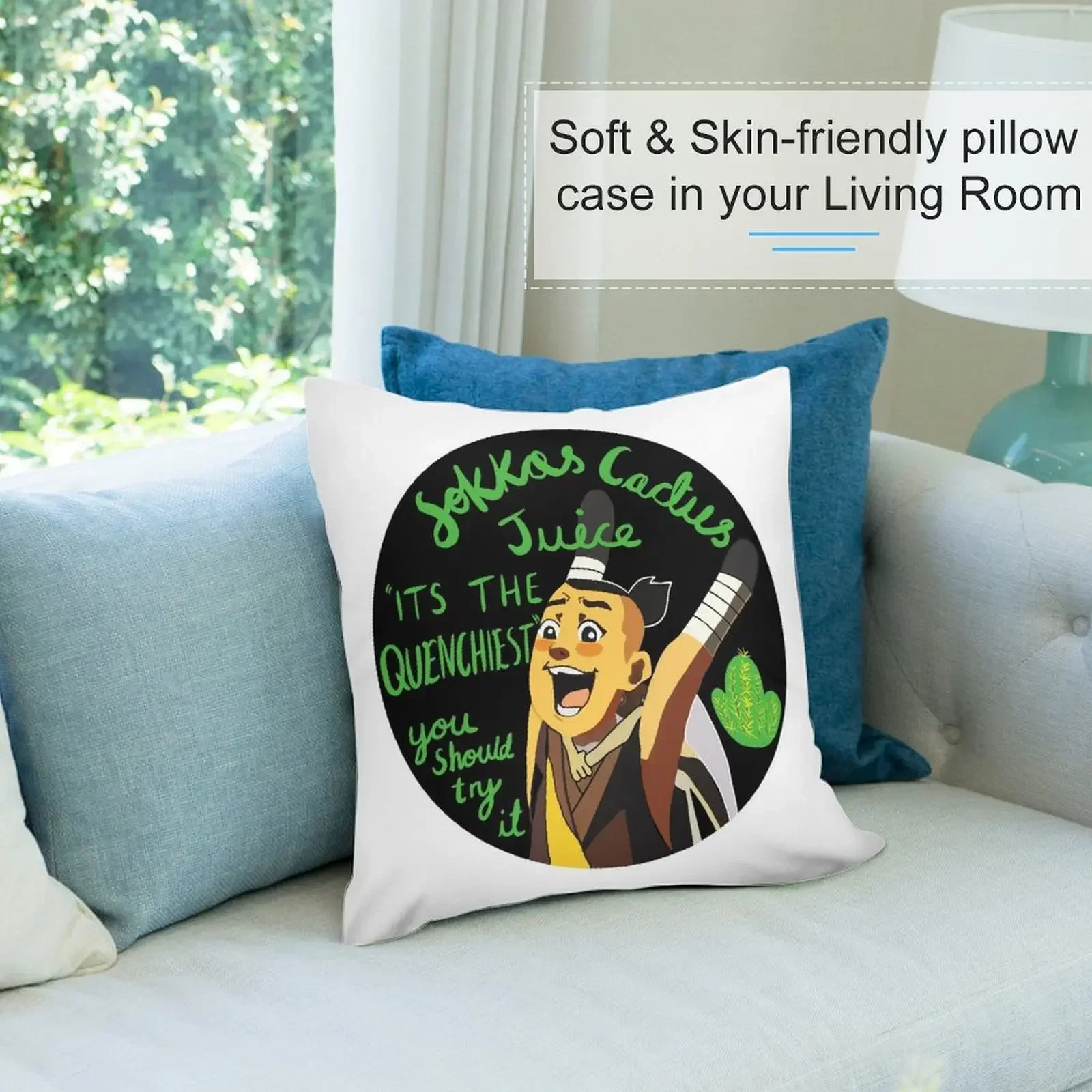 It the Quenchiest-Sokka's Cactus Juice ATLA декоративная подушка Роскошные декоративные подушки