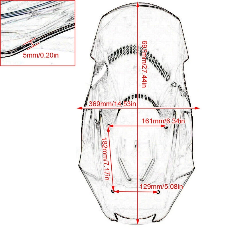 Ветрозащитный экран для мотоцикла Honda дефлектор ветрового стекла XADV X ADV 750 2021 2022