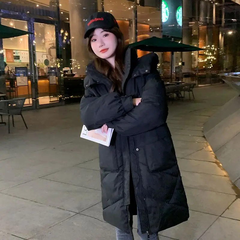 Winter Women's Cold Coat Parkas Jackets Super Hot Coats Hooded Long Cotton Padded Jacket Womens Winter Clothing 2022 Fashion