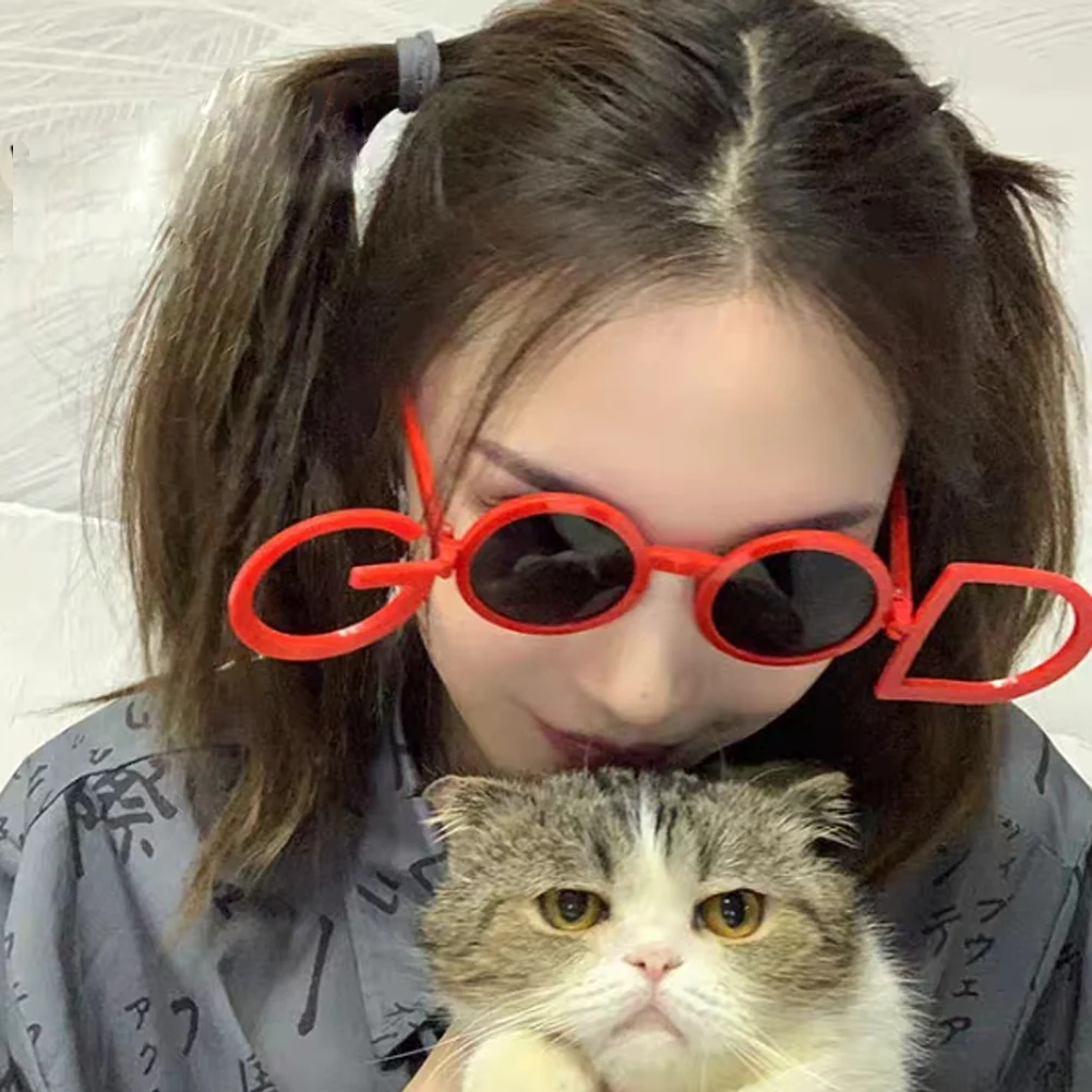 

Fashion Cute Funny Round Flip Frame Sunglasses UV400 For Women Men Good Sunshade Sun Glasses Girls Summer Eyewear Decor