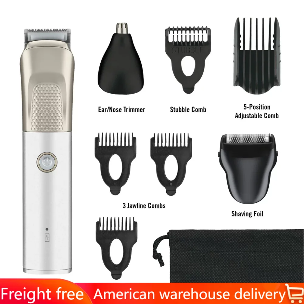 

MetalCraft Cordless All-in-1 Metal Beard Trimmer for Men GMTL30
