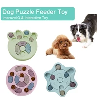 pet puzzle toys increase iq interactive slow dispensing feeding pet dog training games feeder for small medium dog puppy