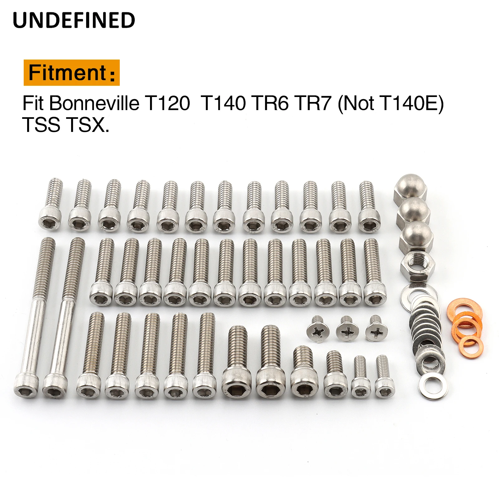 Комплект болтов UNC Allen Cover для мотоциклетного двигателя Triumph Bonneville T120 T140 TR6 TR7 TSS TSX