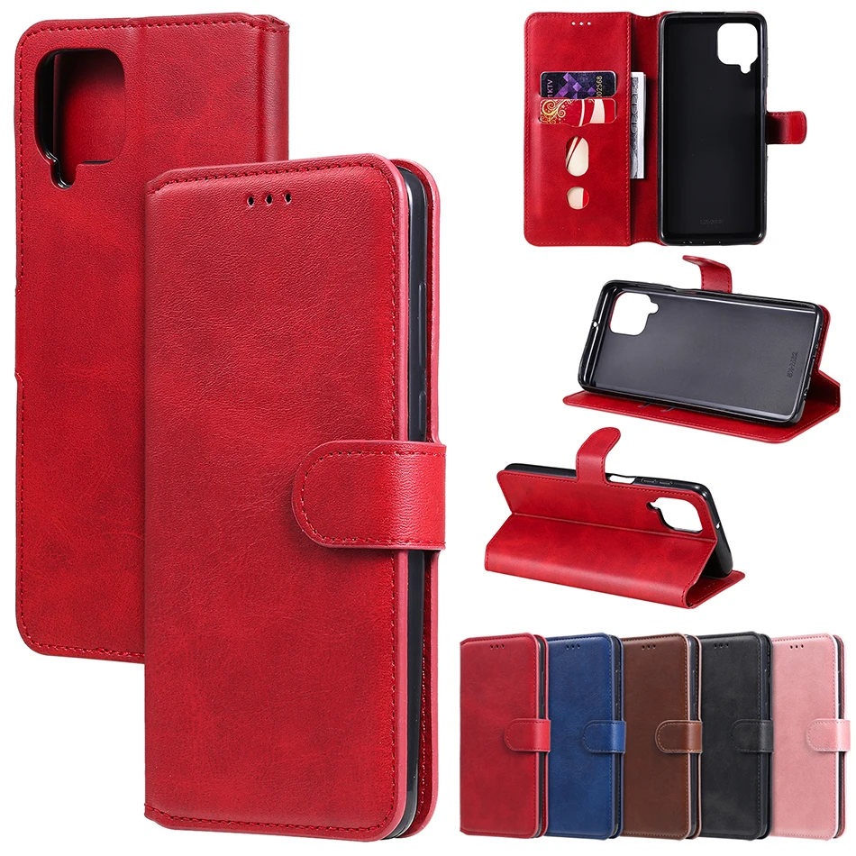 

Wallet Case For VIVO V11i Y17 Y15 Y12 Y97 Y91 Y93 Y95 Y91C Y91i Y51S Y31S Magnetic Cover With Card Slots [TPU Interior Case]