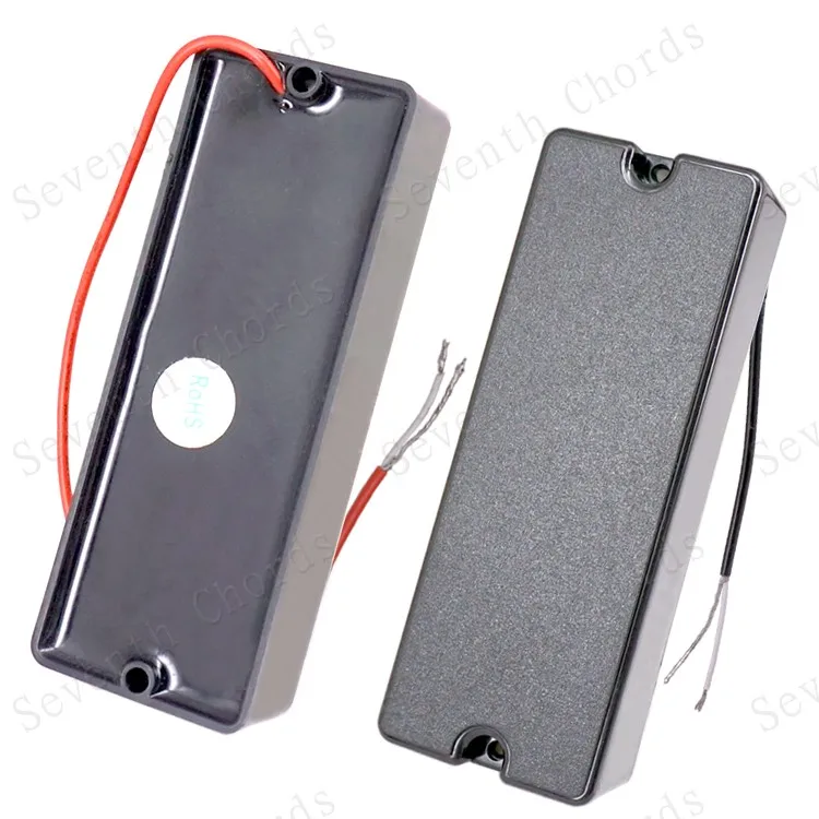 Набор из 2 шт. чёрный без отверстий с 5 струнами | Детали и аксессуары для гитар