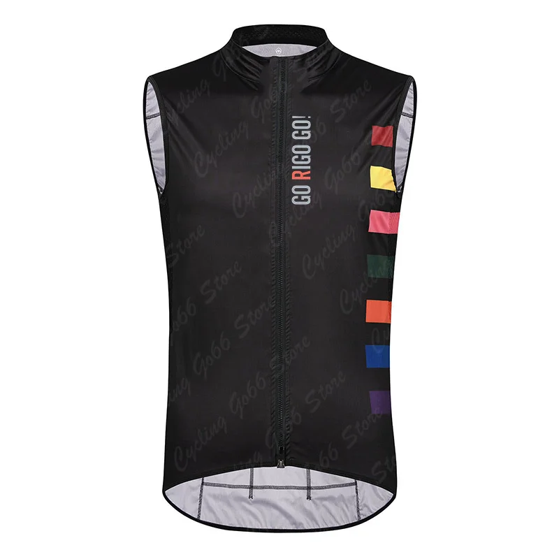 Go Rigo новый мужской велосипедный жилет MTB дорожный велосипед ветрозащитный без