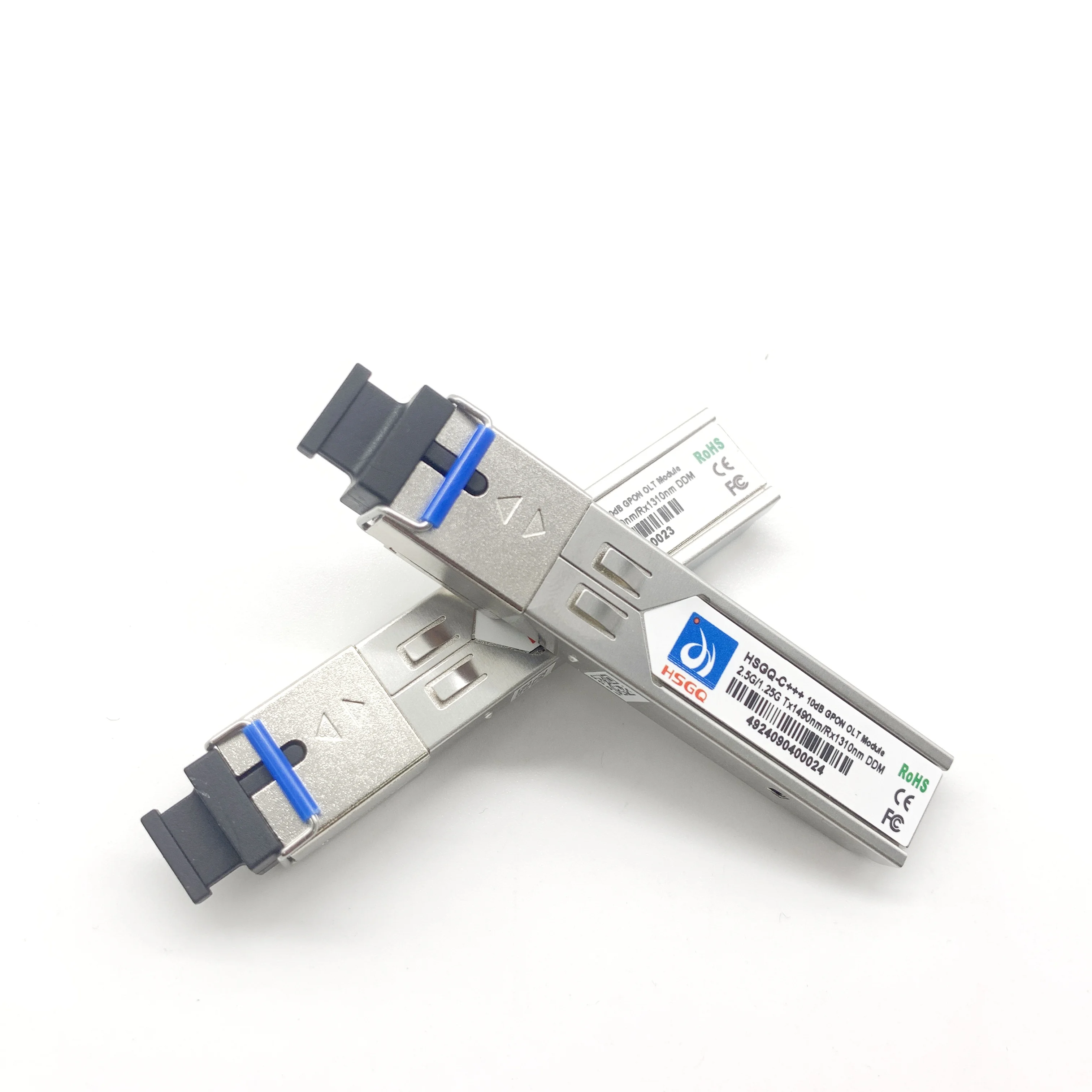 Фото Оптический модуль GPON OLT SFP C+++ HSGQ 10 дБ, приемопередатчик GPON OLT C+++ SFP 10 дБ, 1490/1310 нм, с разъемом SC №3