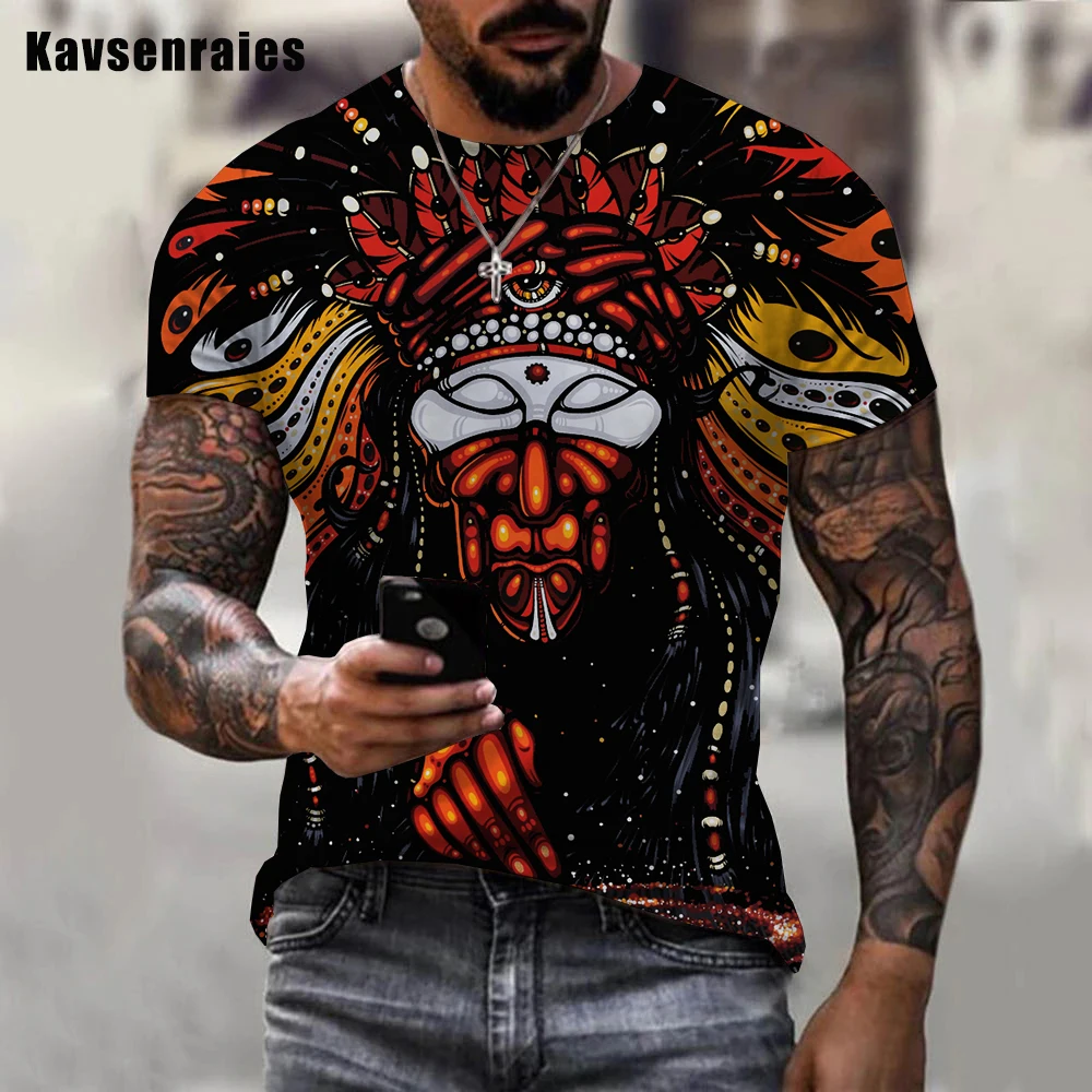 

Мужская и женская футболка с 3D-принтом, Винтажная Футболка большого размера с интересным рисунком, 2022